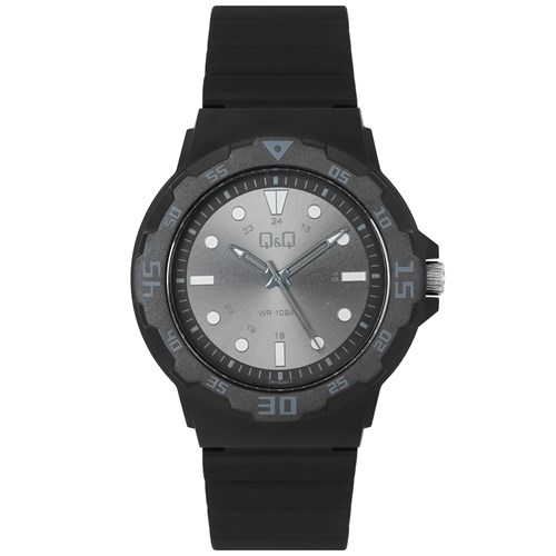 Đồng hồ Q&Q 43 mm Nam VR18J011Y Màu Đen