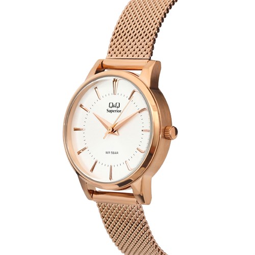 Đồng hồ Q&Q 30 mm Nữ S399J031Y Màu Vàng Hồng
