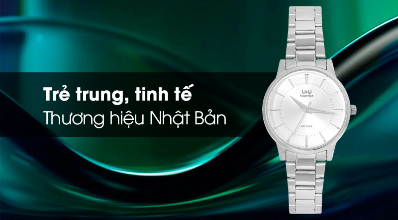 Đồng hồ nữ Q&Q S399J201Y mang nét tinh tế