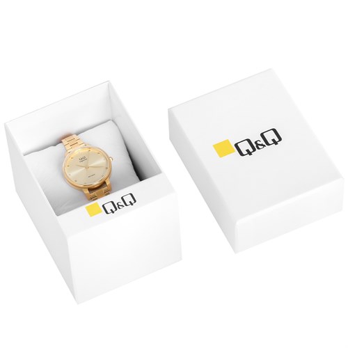 Đồng hồ Q&Q 31 mm Nữ S401J001Y Màu Vàng