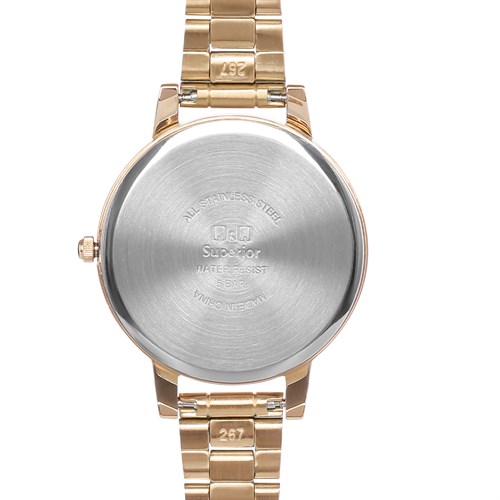 Đồng hồ Q&Q 31 mm Nữ S401J002Y Màu Vàng Hồng