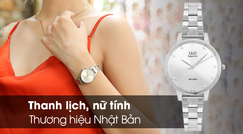 Đồng hồ Nữ Q&Q S401J201Y giá rẻ, chính hãng