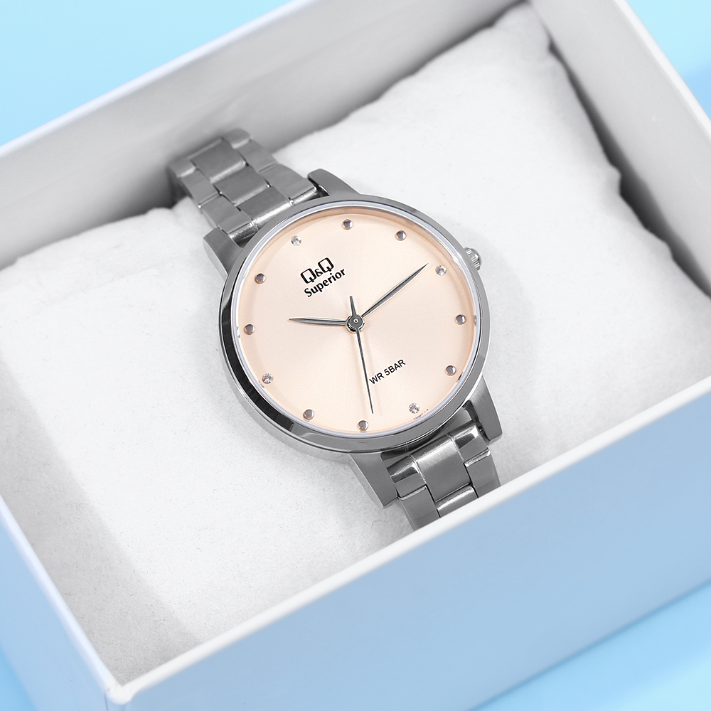 Đồng hồ Q&Q 30 mm Nữ S401J202Y