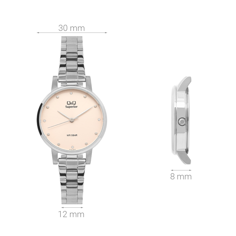 Đồng hồ Q&Q 30 mm Nữ S401J202Y - 6