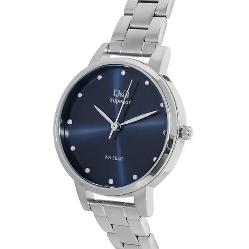 Đồng hồ Q&Q 31 mm Nữ S401J212Y Màu Bạc