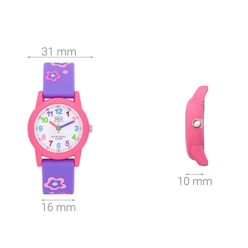 Đồng hồ Q&Q 31 mm Trẻ em VR99J001Y Màu Tím