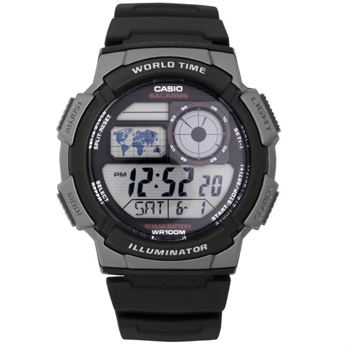 Đồng hồ CASIO 43.5 mm Nam AE-1000W-1BVDF Màu Đen