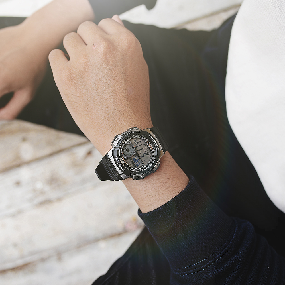 Đồng hồ CASIO 43.5 mm Nam AE-1000W-1BVDF