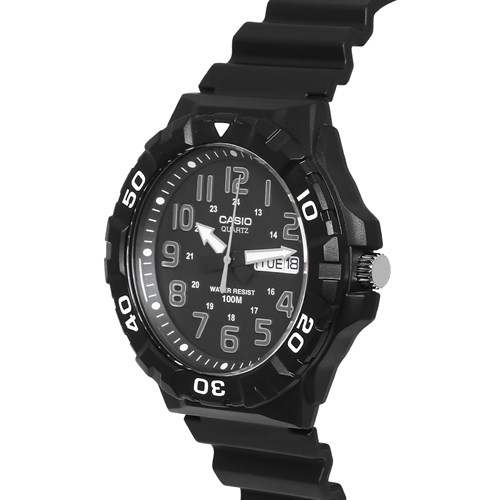 Đồng hồ CASIO 53.1 mm Nam MRW-210H-1AVDF Màu Đen