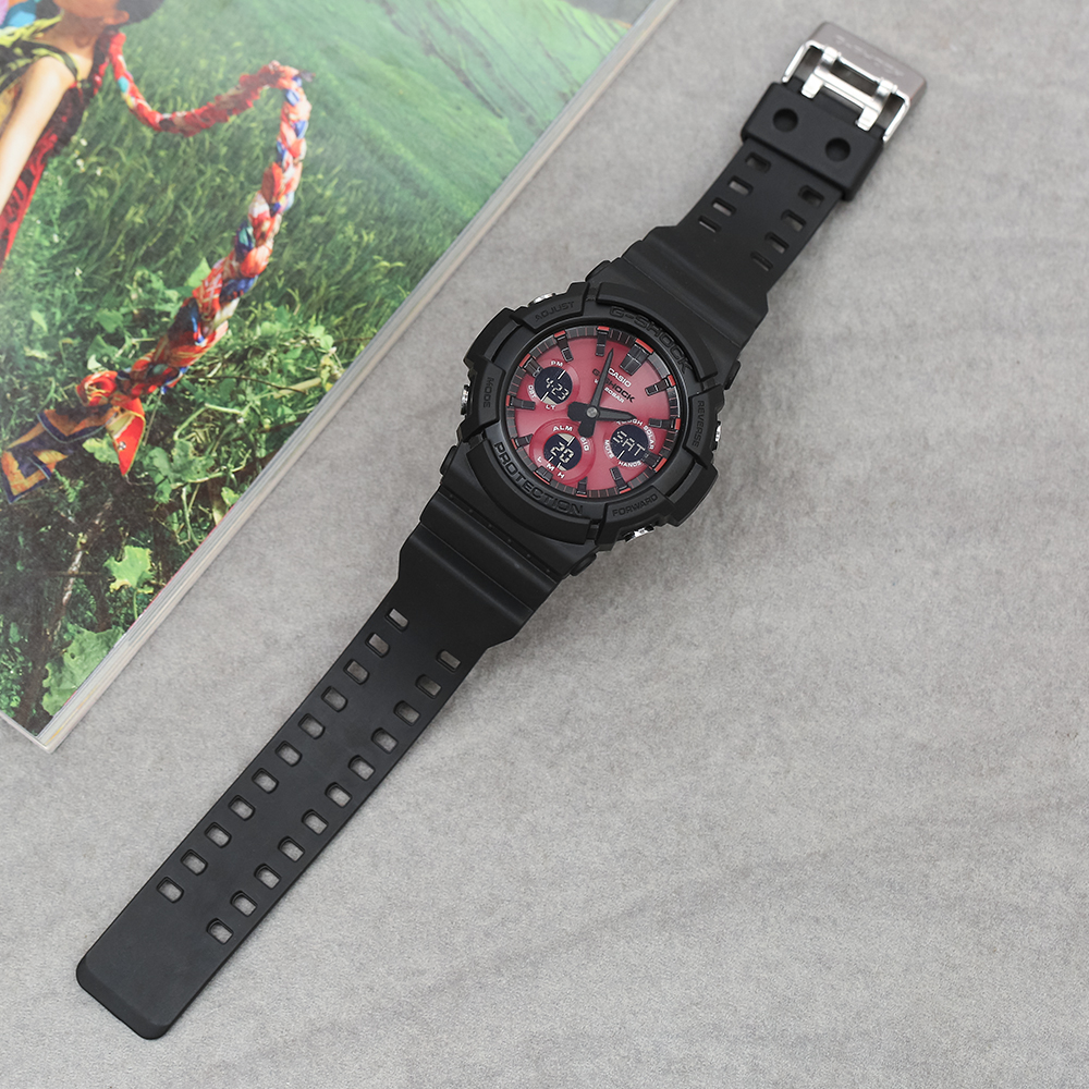 Đồng hồ G-SHOCK 52.5 mm Nam GAS-100AR-1ADR