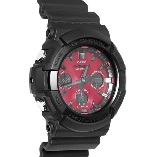 Đồng hồ G-SHOCK 52.5 mm Nam GAS-100AR-1ADR Màu Đen