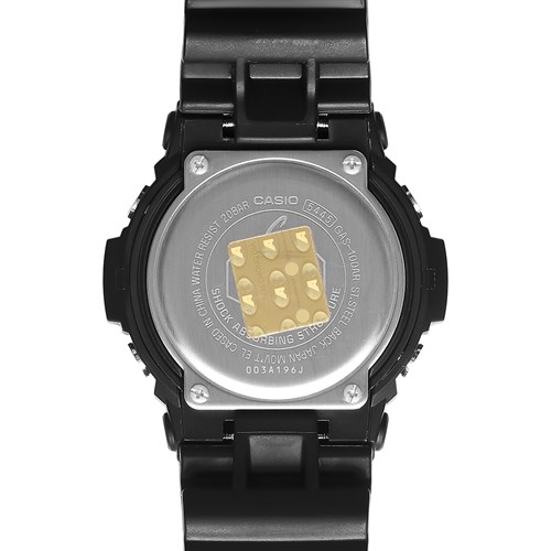 Đồng hồ G-SHOCK 52.5 mm Nam GAS-100AR-1ADR Màu Đen