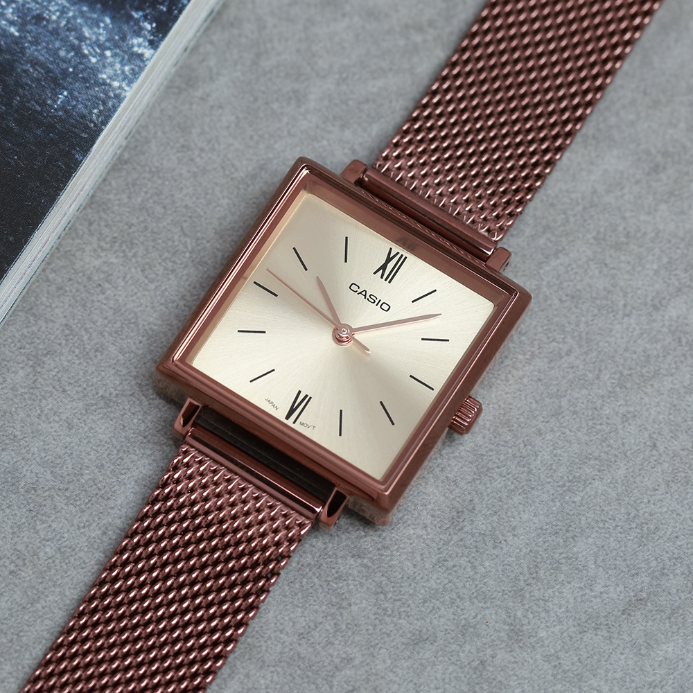 Đồng hồ CASIO 25 mm Nữ LTP-E155MR-9BDF