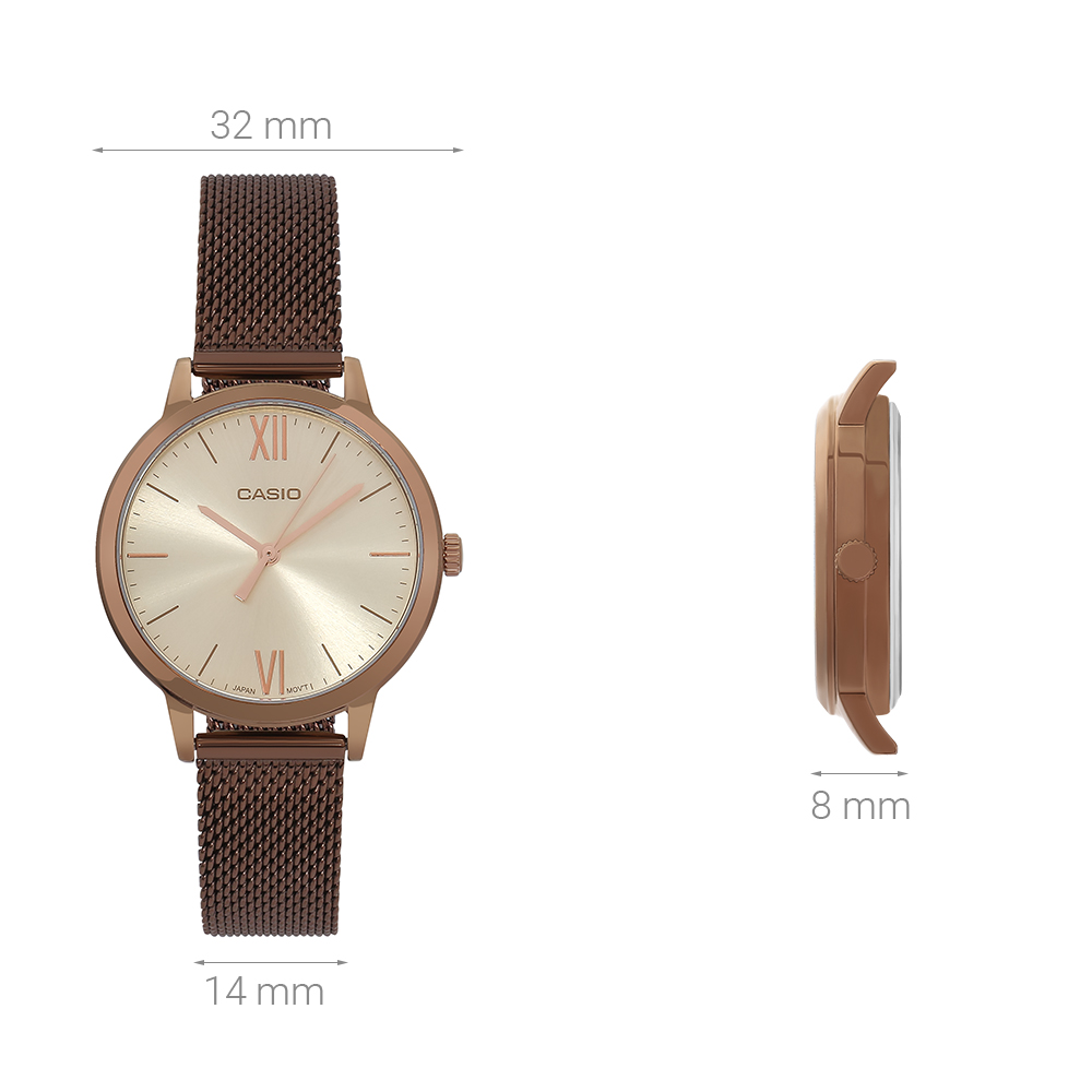 Đồng hồ CASIO 32 mm Nữ LTP-E157MR-9ADF - 6