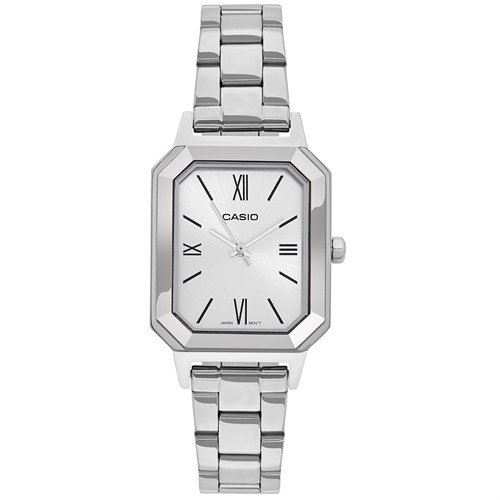 Đồng hồ CASIO 26 mm Nữ LTP-E168D-7BDF Màu Bạc