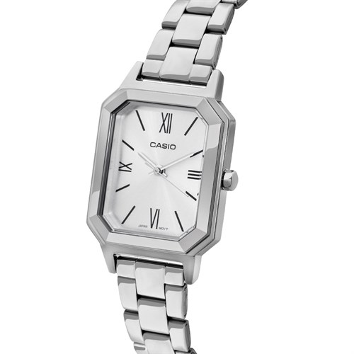 Đồng hồ CASIO 26 mm Nữ LTP-E168D-7BDF Màu Bạc