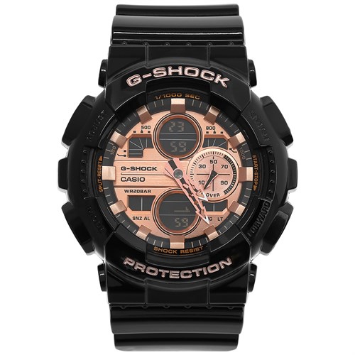 Đồng hồ G-SHOCK 51.2 mm Nam GA-140GB-1A2DR Màu Đen