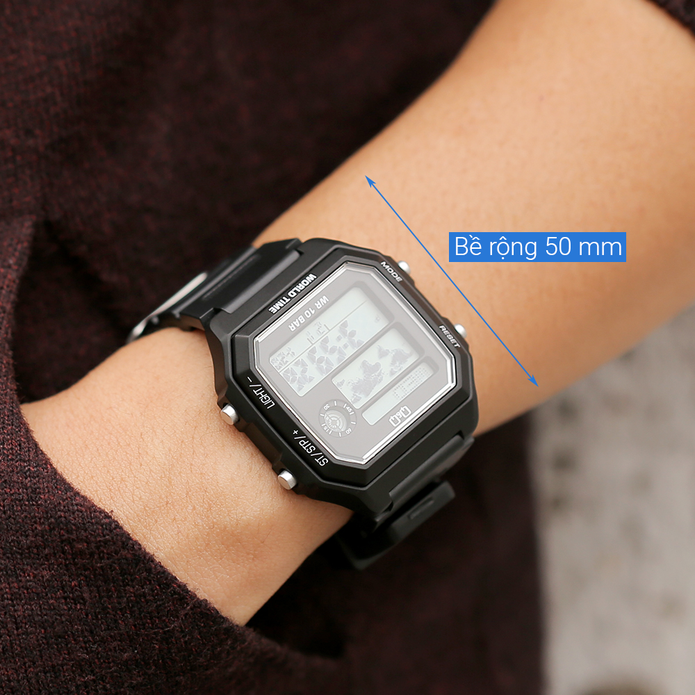 Đồng hồ Q&Q 41 mm Unisex M196J001Y