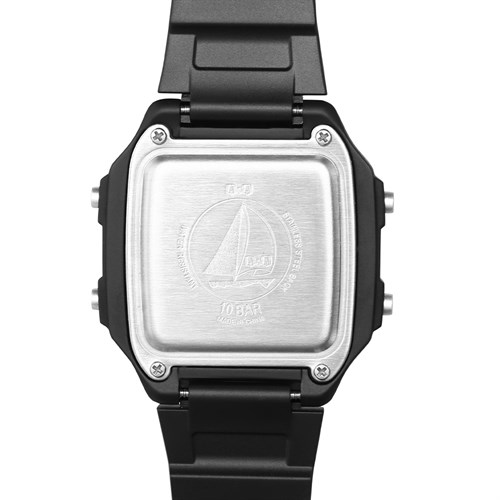 Đồng hồ Q&Q 41 mm Unisex M196J001Y Màu Đen