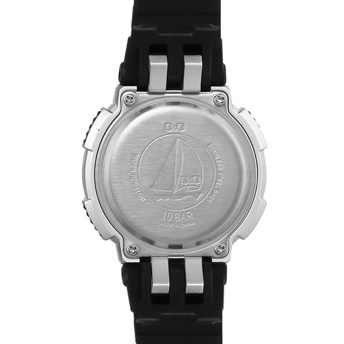Đồng hồ Q&Q 36 mm Unisex M149J002Y Màu Đen