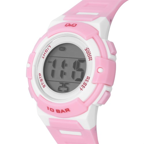 Đồng hồ Q&Q 36 mm Unisex M185J004Y Màu Hồng