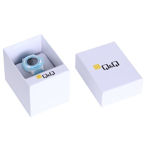 Đồng hồ Q&Q 36 mm Unisex M185J006Y Màu Xanh ngọc