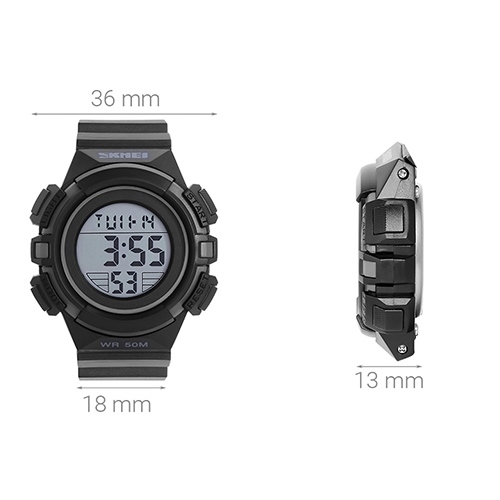 Đồng hồ SKMEI 36 mm Trẻ em SK-1559 - Hồng Màu Đen