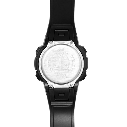 Đồng hồ Q&Q 36 mm Unisex M185J007Y Màu Đen