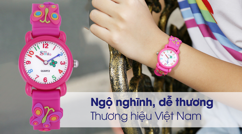 Đồng hồ trẻ em Smile Kid SL032-01 có kiểu dáng dễ thương