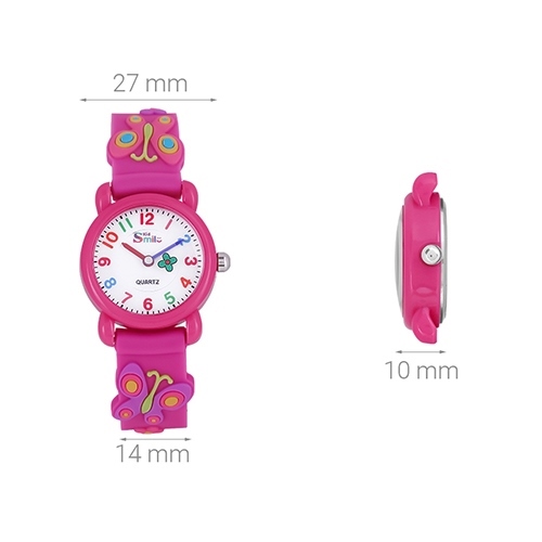 Đồng hồ SMILE KID 27 mm Trẻ em SL032-01 Màu Hồng