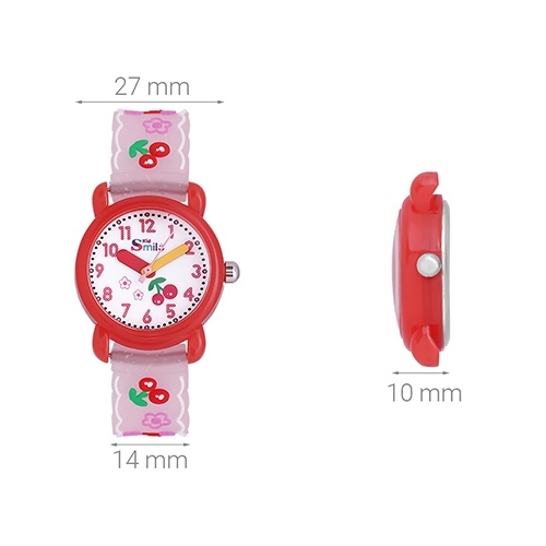 Đồng hồ SMILE KID 27 mm Trẻ em SL033-01 Màu Hồng