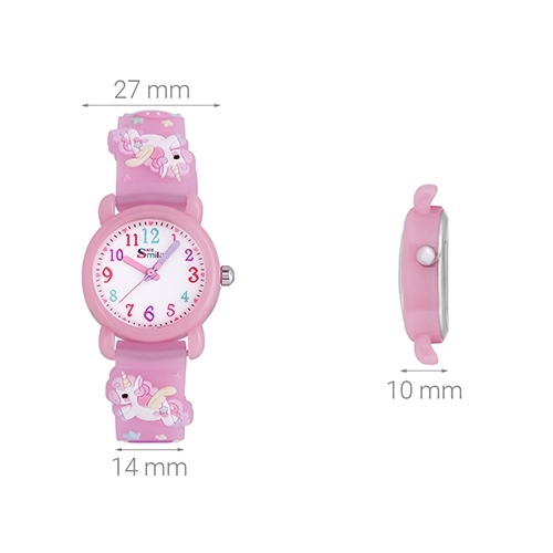 Đồng hồ SMILE KID 27 mm Trẻ em SL034-01 Màu Hồng
