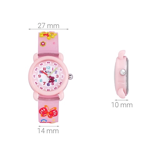 Đồng hồ SMILE KID 27 mm Trẻ em SL040-01 Màu Hồng