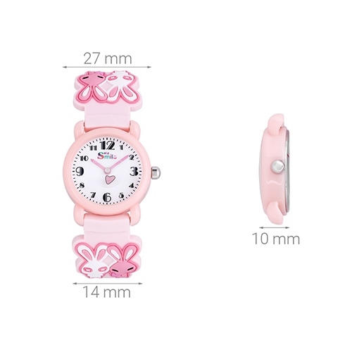 Đồng hồ SMILE KID 27 mm Trẻ em SL041-01 Màu Hồng