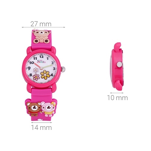 Đồng hồ SMILE KID 27 mm Trẻ em SL043-01 Màu Hồng