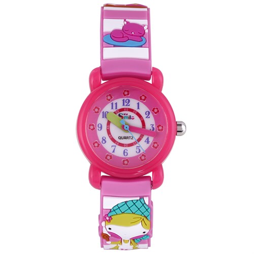 Đồng hồ SMILE KID 27 mm Trẻ em SL045-01 Màu Hồng