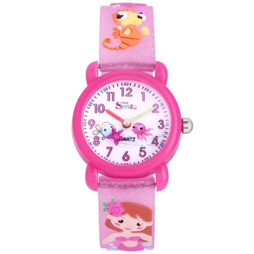 Đồng hồ SMILE KID 27 mm Trẻ em SL047-01 Màu Hồng