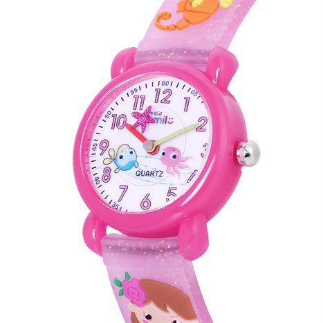 Đồng hồ SMILE KID 27 mm Trẻ em SL047-01 Màu Hồng