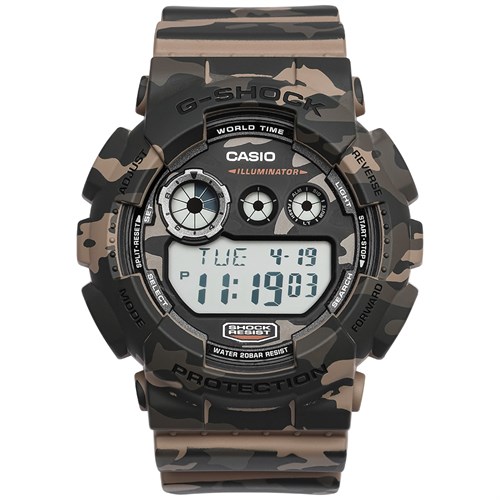 Đồng hồ G-SHOCK 51.2 mm Nam GD-120CM-5DR Màu Xanh bộ đội