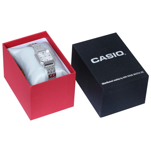 Đồng hồ CASIO 26 mm Nữ LTP-E169D-7BDF Màu Trắng