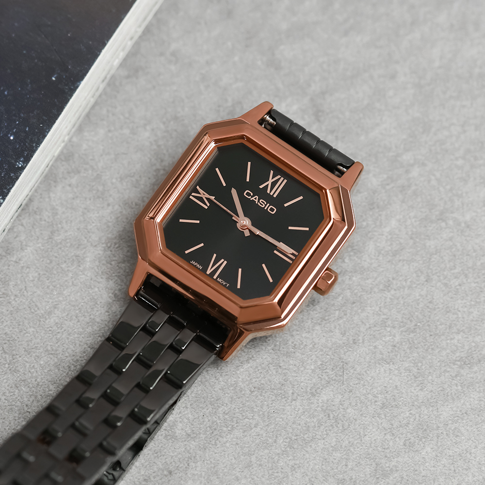 Đồng hồ CASIO 26 mm Nữ LTP-E169RB-1BDF