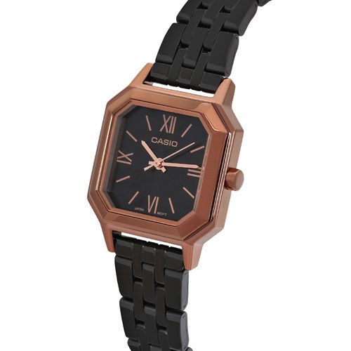 Đồng hồ CASIO 26 mm Nữ LTP-E169RB-1BDF Màu Đen