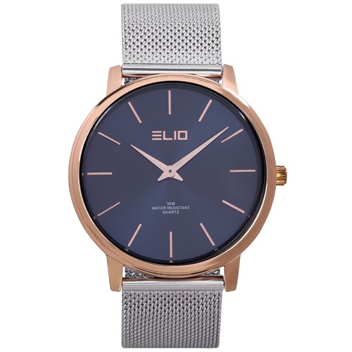 Đồng hồ ELIO 41 mm Nam ES045-02 Màu Bạc