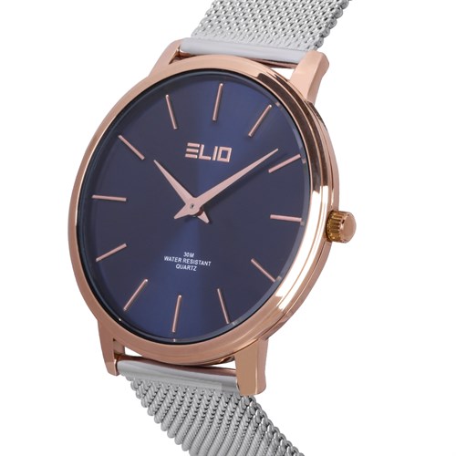 Đồng hồ ELIO 41 mm Nam ES045-02 Màu Bạc