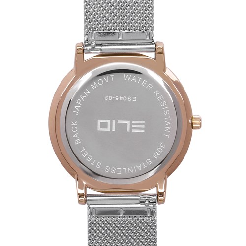 Đồng hồ ELIO 41 mm Nam ES045-02 Màu Bạc