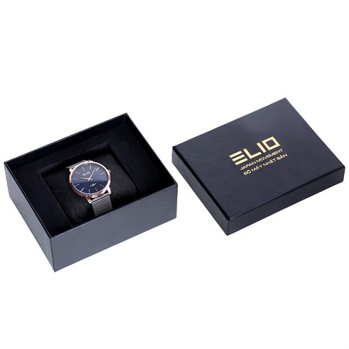 Đồng hồ ELIO 41 mm Nam ES045-02 Màu Bạc