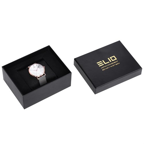 Đồng hồ ELIO 40 mm Nam ES047-01 Màu Bạc