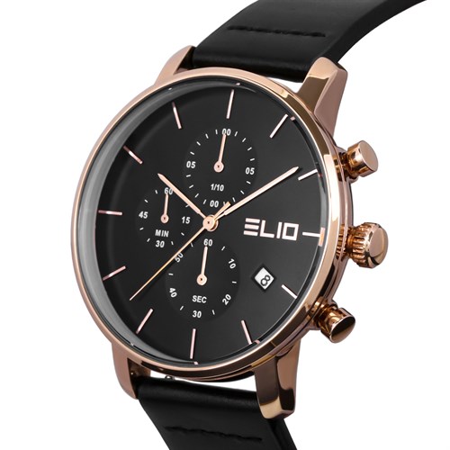 Đồng hồ ELIO 42 mm Nam EL046-01 Màu Đen