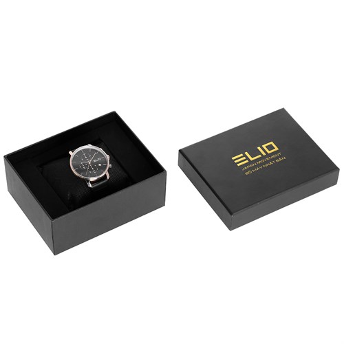 Đồng hồ ELIO 42 mm Nam EL046-01 Màu Đen