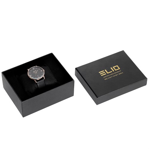 Đồng hồ ELIO 40 mm Nam EL050-01 Màu Đen